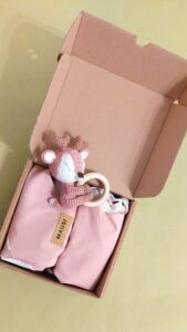 Darilni Paket Roza Hlace TRIO Body Ropotuljica 5 Mausi 169x300